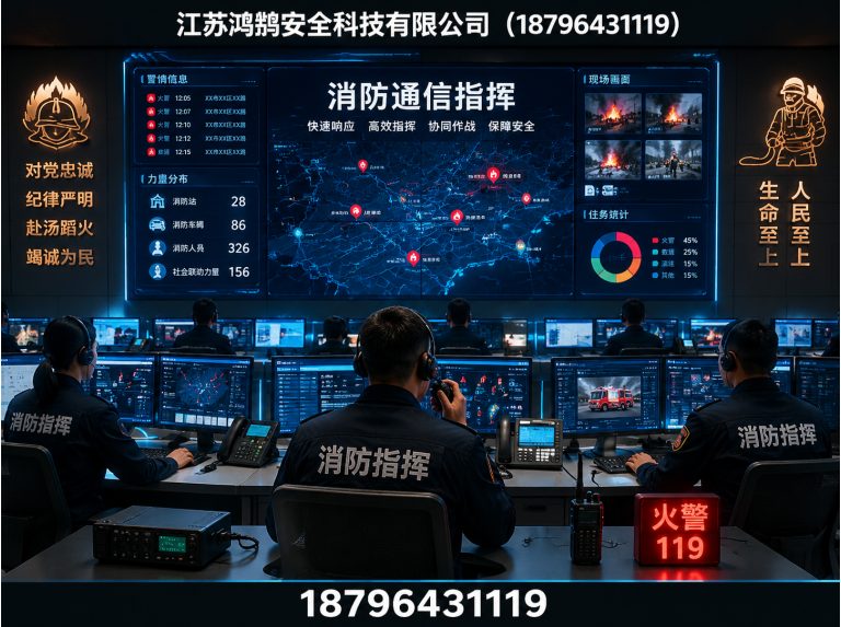 汉中智慧消防系统展示图